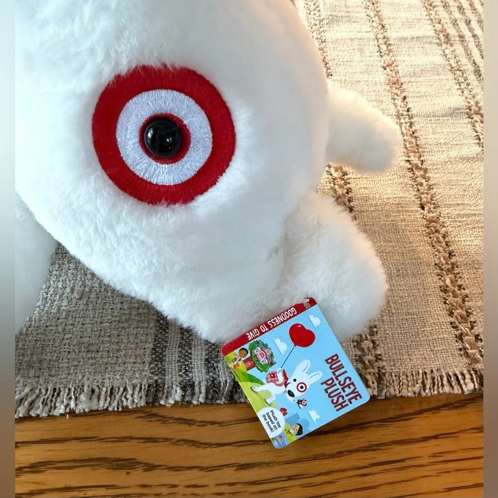 New Target Bullseye Plush Stuffed Animal NWT - Picture 5 of 10